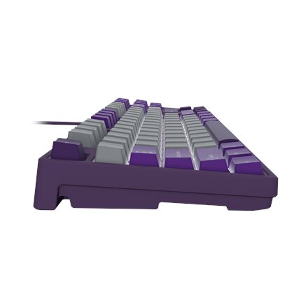 Fury , Kanabo K2 , Gaming Keyboard , Wired , US , Linear , Gray/Purple