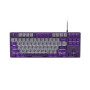 Fury , Kanabo K2 , Gaming Keyboard , Wired , US , Linear , Gray/Purple