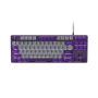 Fury , Kanabo K2 , Gaming Keyboard , Wired , US , Gray/Purple , USB Type-A , Linear