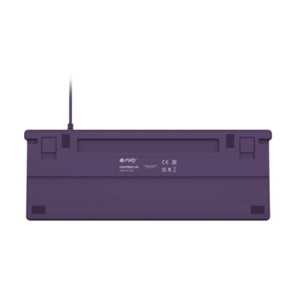 Fury , Kanabo K2 , Gaming Keyboard , Wired , US , Linear , Gray/Purple