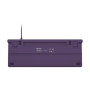 Fury , Kanabo K2 , Gaming Keyboard , Wired , US , Linear , Gray/Purple