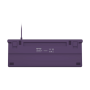 Fury , Kanabo K2 , Gaming Keyboard , Wired , US , Linear , Gray/Purple