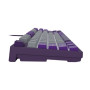 Fury , Kanabo K2 , Gaming Keyboard , Wired , US , Linear , Gray/Purple