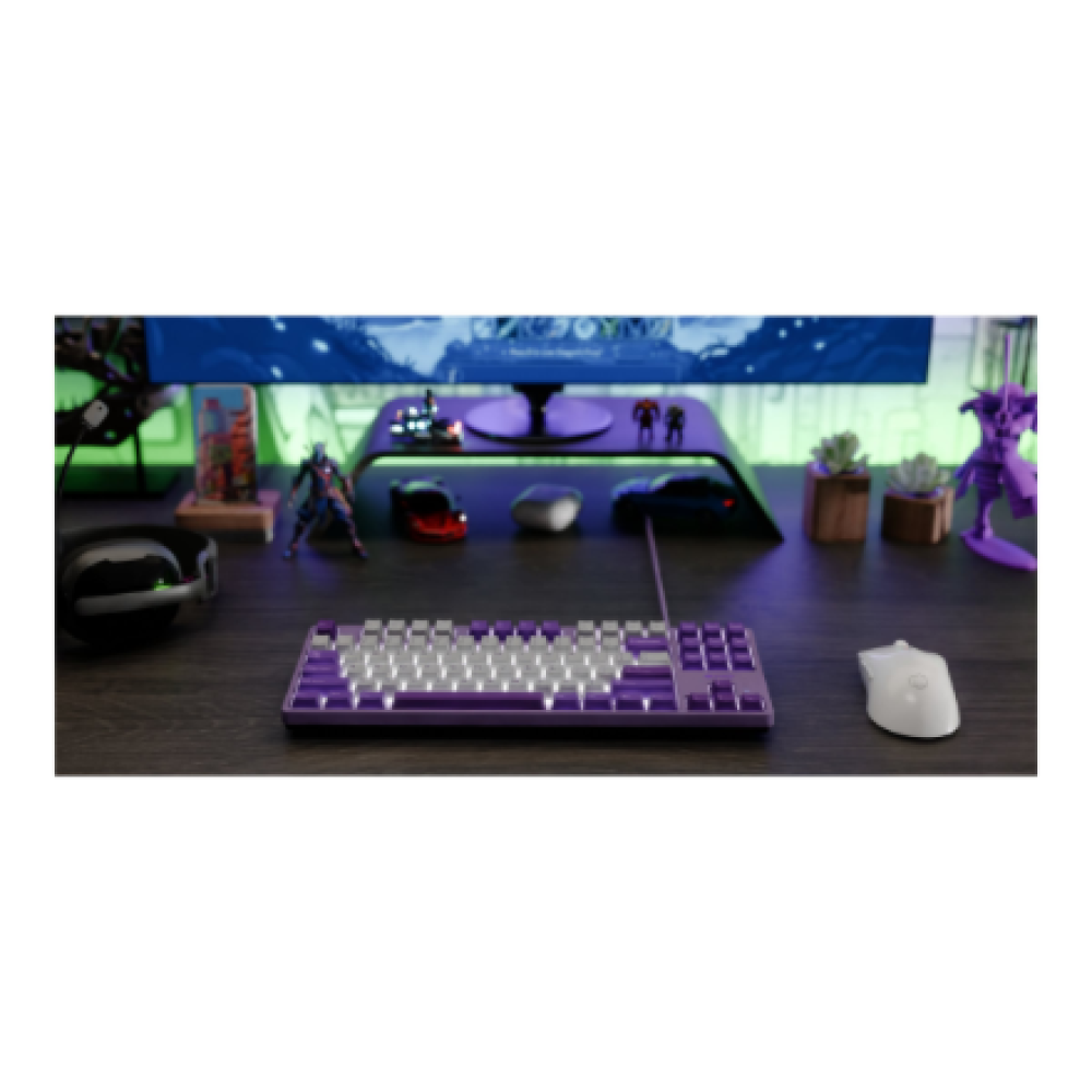 Fury , Kanabo K2 , Gaming Keyboard , Wired , US , Linear , Gray/Purple