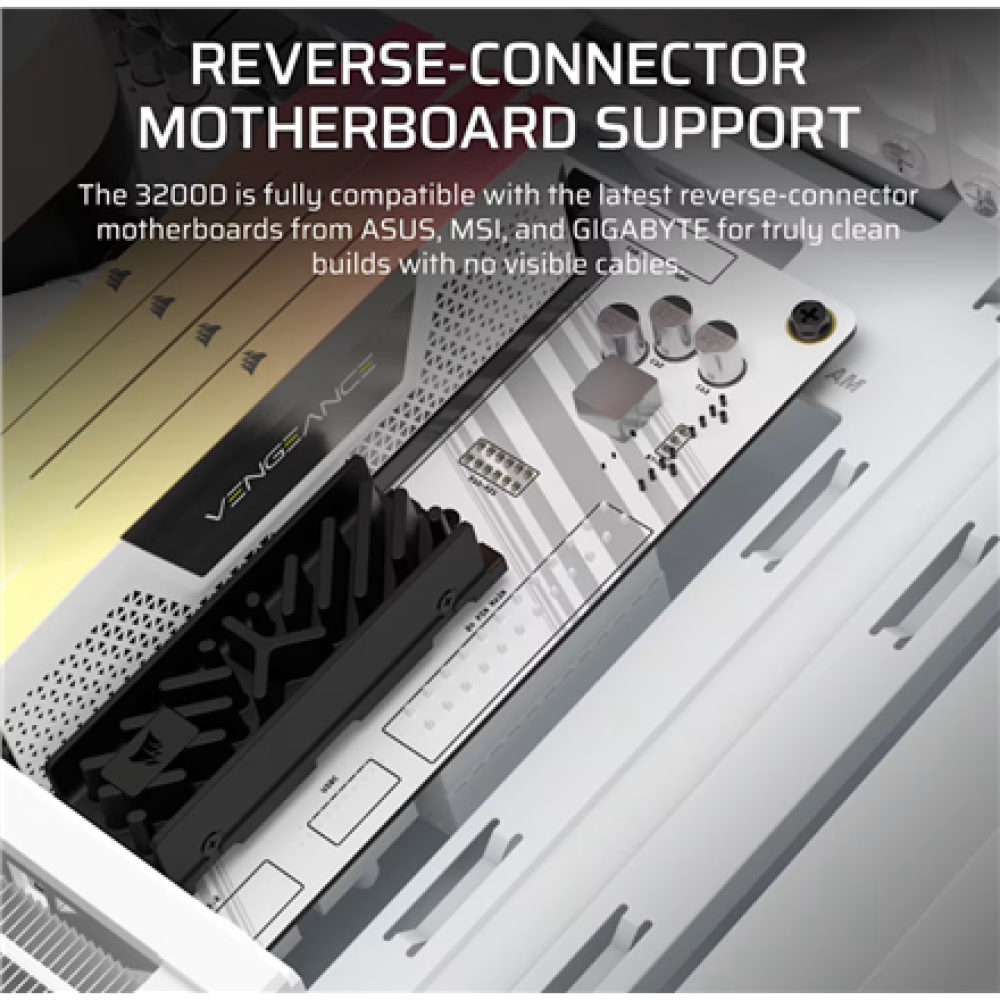 Corsair PC Case , 3200D RS , White , Mid-Tower