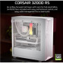 Corsair PC Case , 3200D RS , Mid-Tower , White