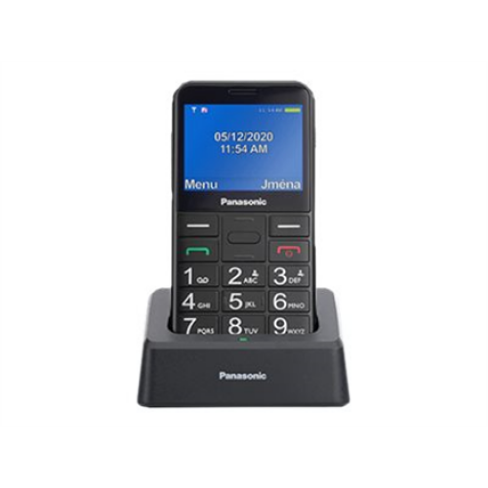 Panasonic , KX-TU155EXBN , Black , 2.4 , TFT-LCD , microSD/microSDHC MB , Bluetooth , USB version micro USB , Built-in camera , Main camera resolution 0.3 MP