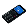 Panasonic , KX-TU155EXBN , Black , 2.4 , TFT-LCD , microSD/microSDHC MB , Bluetooth , USB version micro USB , Built-in camera , Main camera resolution 0.3 MP