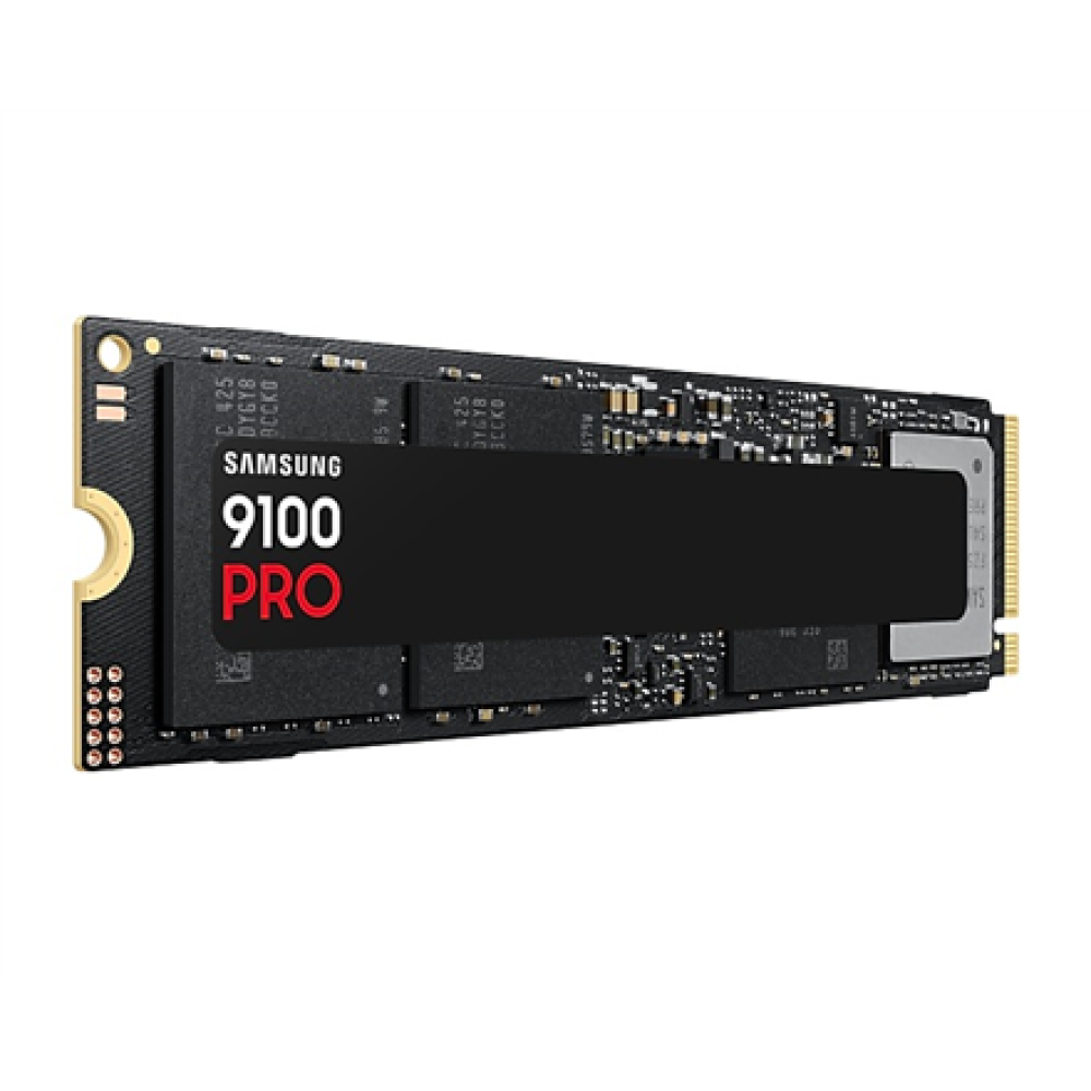 Samsung 9100 PRO , Solid state drive , 4000 GB , SSD form factor M.2 2280 , Solid-state drive interface PCI Express 5.0 x4 (NVMe) , Read speed 14800 MB/s , Write speed 13400 MB/s