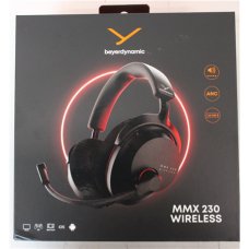 SALE OUT. Beyerdynamic MMX 230 Black Bluetooth ANC Headphones, Wireless , Beyerdynamic Headphones , MMX 230 , Bluetooth , Over-Ear , Microphone , Black , Noise canceling , DEMO, MISSING USB ADAPTER , Warranty 24 month(s) , Wireless