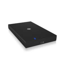 Raidsonic , ICY BOX , IB-200T-C3 Enclosure for 1x SSD/HHD with USB 3.2 Gen 1 Type-A/Type-C combi-cable , 1 x 2.5 SATA I, II, III