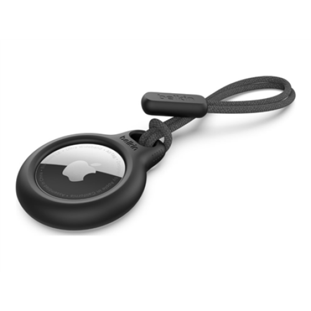 Belkin , Secure Holder with Strap for AirTag , Black