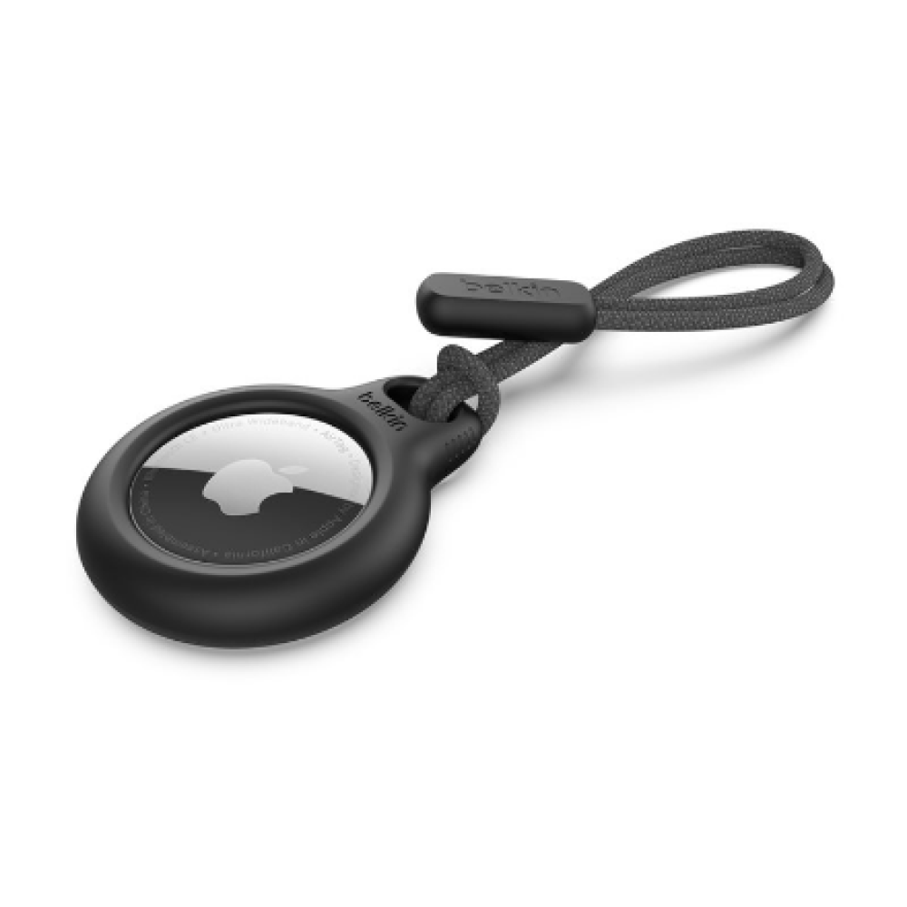 Belkin , Secure Holder with Strap for AirTag , Black