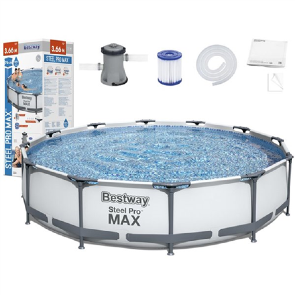 BestWay , Pool , Steel Pro MAX Pool Set , Round