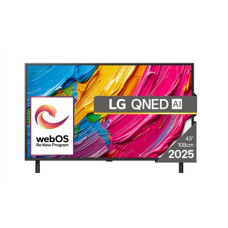 LG 43QNED80A3A , 43 , Smart TV , webOS 25 , UHD , Black