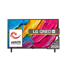 LG 43QNED80A3A , 43 , Smart TV , webOS 25 , UHD , Black