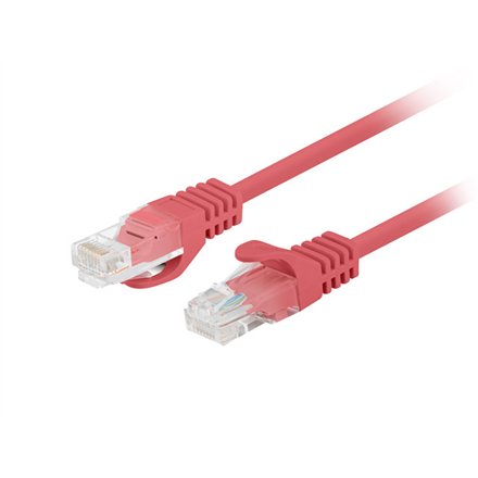 Lanberg Patchcord CAT.6 UTP 1.5M fluke passed 10-pack, Red , PCU6-20CC-0150-R