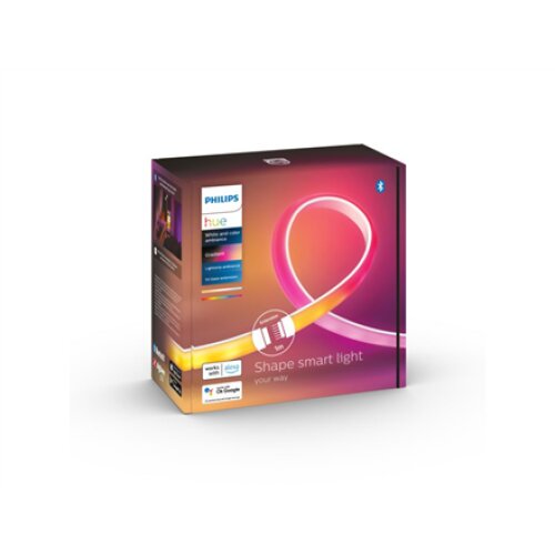 Philips Hue , Lightstrip Extension , Hue Gradient Lightstrip 1m Extension , White and colored light