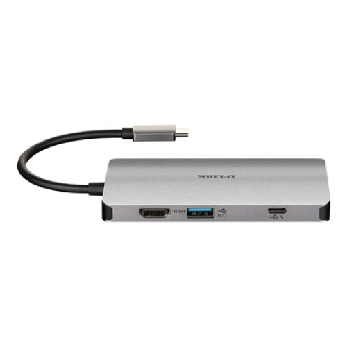 D-Link , 8-in-1 USB-C Hub with HDMI/Ethernet/Card Reader/Power Delivery , DUB-M810 , USB hub , USB Type-C