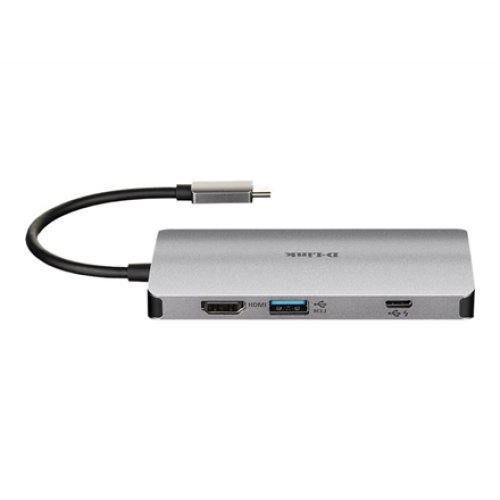 D-Link , 8-in-1 USB-C Hub with HDMI/Ethernet/Card Reader/Power Delivery , DUB-M810 , USB hub , USB Type-C