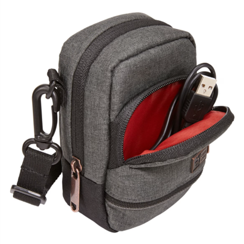 Case Logic Era , Compact camera pouch , Obsidian black