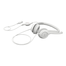 Logitech , USB Computer Headset , H390 , Wired , Over-Ear , Microphone , Noise canceling , Off-white
