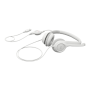 Logitech , USB Computer Headset , H390 , Wired , Over-Ear , Microphone , Noise canceling , Off-white