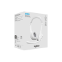 Logitech , USB Computer Headset , H390 , Wired , Over-Ear , Microphone , Noise canceling , Off-white
