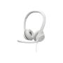 Logitech , USB Computer Headset , H390 , Wired , Over-Ear , Microphone , Noise canceling , Off-white
