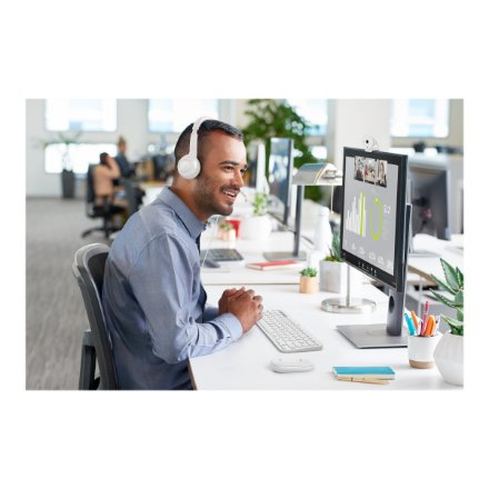 Logitech , USB Computer Headset , H390 , Wired , Over-Ear , Microphone , Noise canceling , Off-white