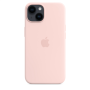 Apple 14 Silicone Case with MagSafe Case with MagSafe Apple iPhone 14 Silicone Chalk Pink