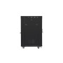 Lanberg , Rack cabinet 19 free-standing 22U/800x800 (flat pack) with glass door, LCD , FF01-8822-12BL , Black