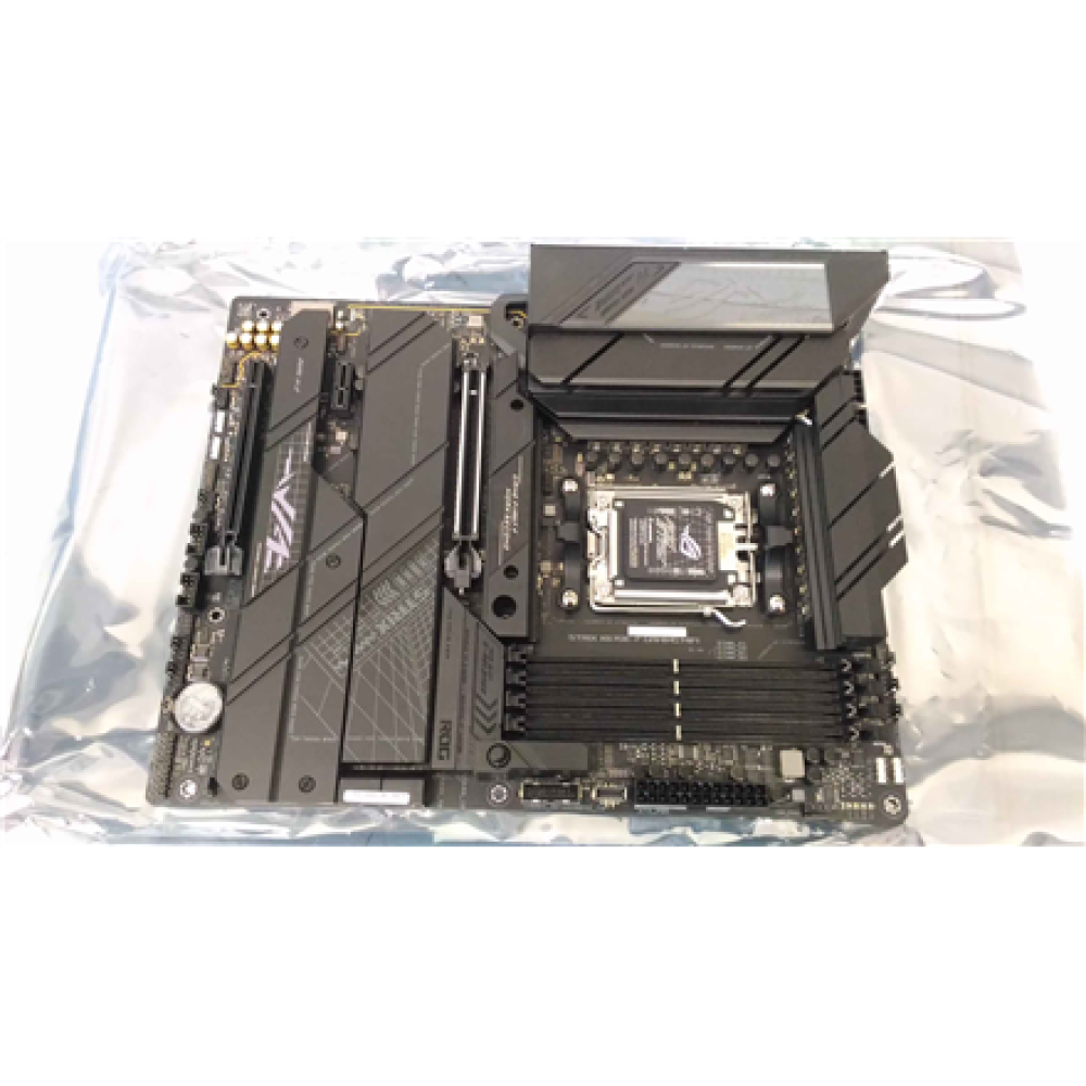 SALE OUT. ASUS ROG STRIX X670E-F GAMING WIFI , Asus ROG STRIX X670E-F GAMING WIFI , Processor family AMD , Processor socket AM5 , DDR5 DIMM , Memory slots 4 , Supported hard disk drive interfaces SATA, M.2 , Number of SATA connectors 4 , Chipset AMD X670 