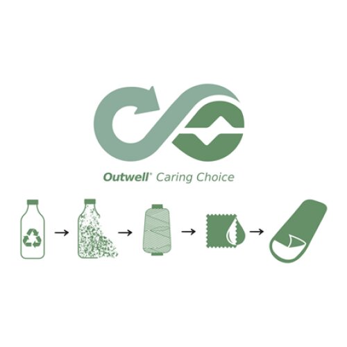 Outwell , Contour Lux , Sleeping Bag , 220 x 85 cm , -19/15 °C , Right zipper