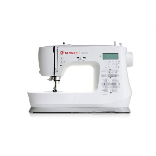 Singer , Sewing Machine , C5955 , Number of stitches 417 , Number of buttonholes 8 , White