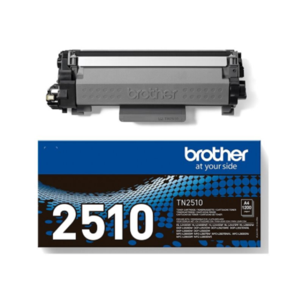 Brother Toner Cartridge , TN-2510 , Toner cartridge , Black