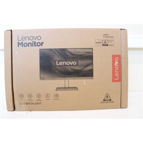 SALE OUT. Lenovo L24i-40 23.8 1920x1080/16:9/250 nits/HDMI/VGA/Grey/3Y Warranty Lenovo DAMAGED PACKAGING , Lenovo , DAMAGED PACKAGING
