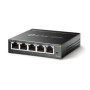 TP-LINK , Switch , TL-SG105E , Web managed , Wall mountable , Gigabit Ethernet (copper) ports quantity 5 , Power supply type External