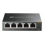 TP-LINK , Switch , TL-SG105E , Web managed , Wall mountable , Gigabit Ethernet (copper) ports quantity 5 , Power supply type External