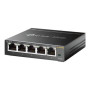TP-LINK , Switch , TL-SG105E , Web managed , Wall mountable , Gigabit Ethernet (copper) ports quantity 5 , Power supply type External