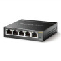 TP-LINK , Switch , TL-SG105E , Web managed , Wall mountable , Gigabit Ethernet (copper) ports quantity 5 , Power supply type External