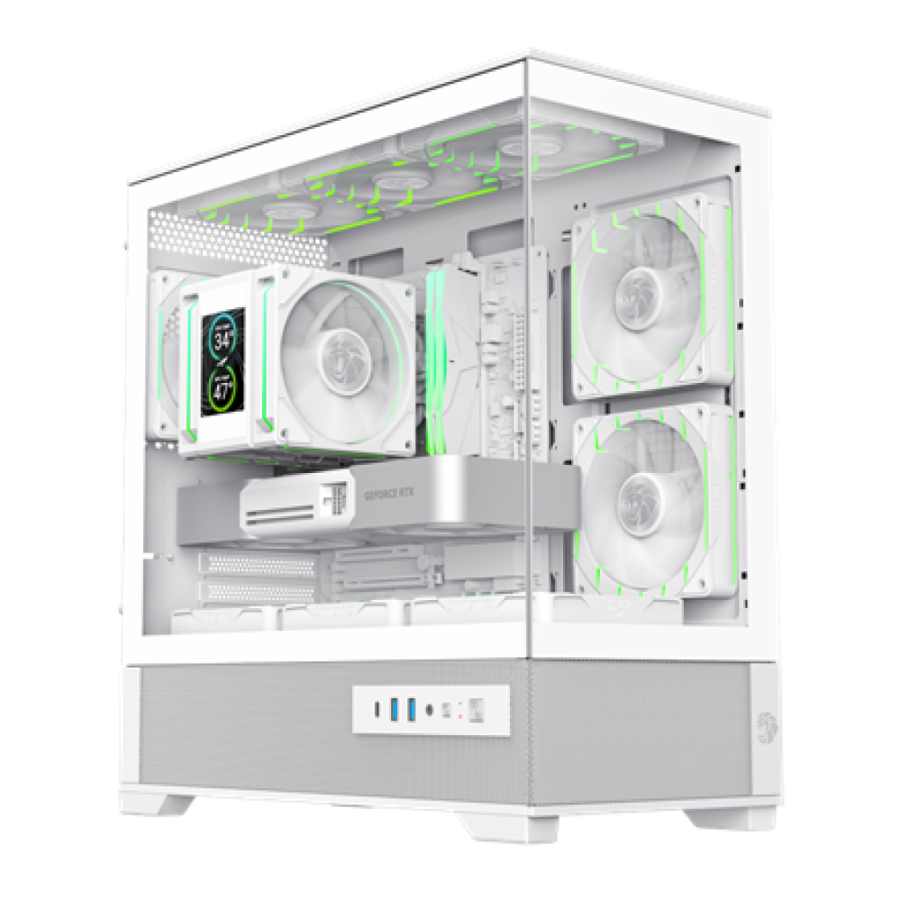 Gamemax Case , VISTA 2 MW , M-ATX