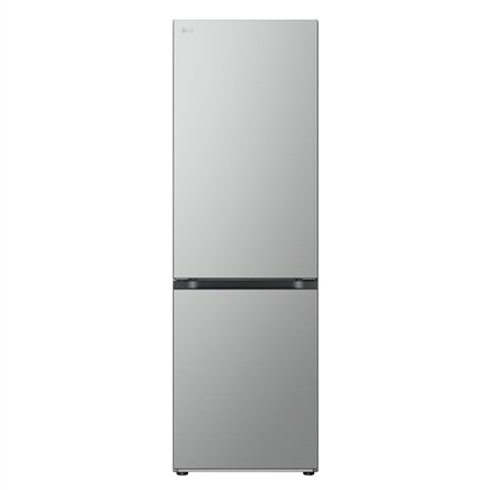 LG Refrigerator , GBV3100EPY , Energy efficiency class E , Free standing , Combi , Height 186 cm , No Frost system , Fridge net capacity 234 L , Freezer net capacity 110 L , 35 dB , Grey