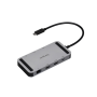 Targus USB4 Dual Video Mobile Dock with 140W EPR Pass-Thru , DOCK429GL , Ethernet LAN (RJ-45) ports 1 , HDMI ports quantity 2
