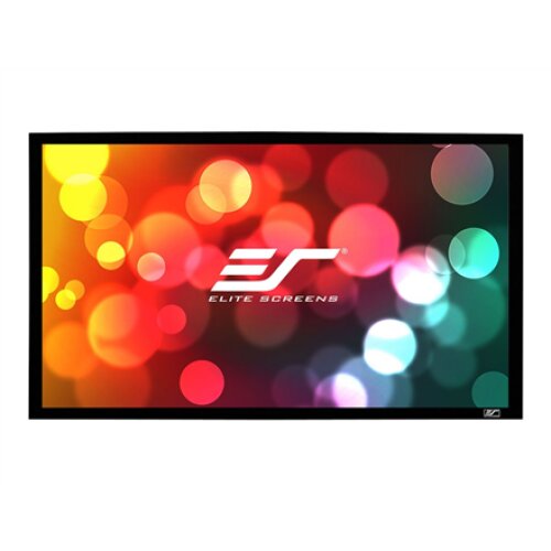 Elite Screens , SableFrame Series , ER100WH1 , Diagonal 100 , 16:9 , Viewable screen width (W) 221 cm , Black
