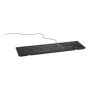Dell KB216 , Multimedia , Wired , US/LT , Black , Numeric keypad