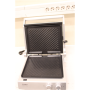 SALE OUT. Caso 02837 SteakChef Double Contact Grill, 2000 W, Stainless Steel , Caso Double Contact Grill , SteakChef , Contact grill , 2000 W , Stainless Steel , USED,DIRTY