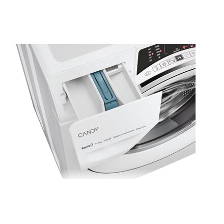 Candy Washing Machine with Dryer , ROW4964DWMCT/1-S , Energy efficiency class A/D , Front loading , Washing capacity 9 kg , 1400 RPM , Depth 58 cm , Width 60 cm , Display , Digit , Drying system , Drying capacity 6 kg , Steam function , White