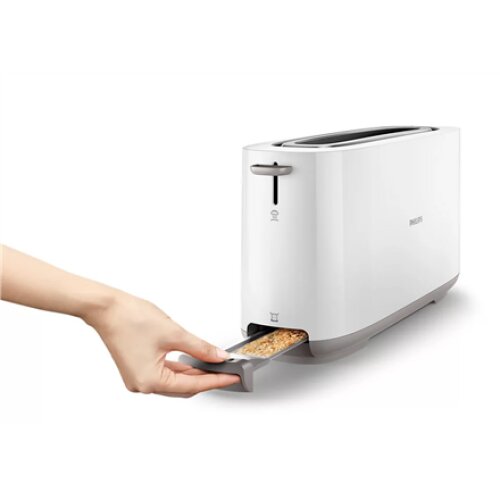 Philips , Toaster , HD2590/00 Daily Collection , Power 870-1030 W , Number of slots 2 , Housing material Plastic , White
