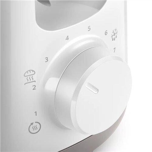 Philips , Toaster , HD2590/00 Daily Collection , Power 870-1030 W , Number of slots 2 , Housing material Plastic , White